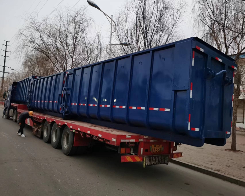 全自動垃圾壓縮箱